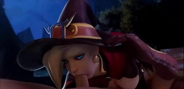  Mercy From Overwatch Getting Fucked From All Angles 3D (2018)